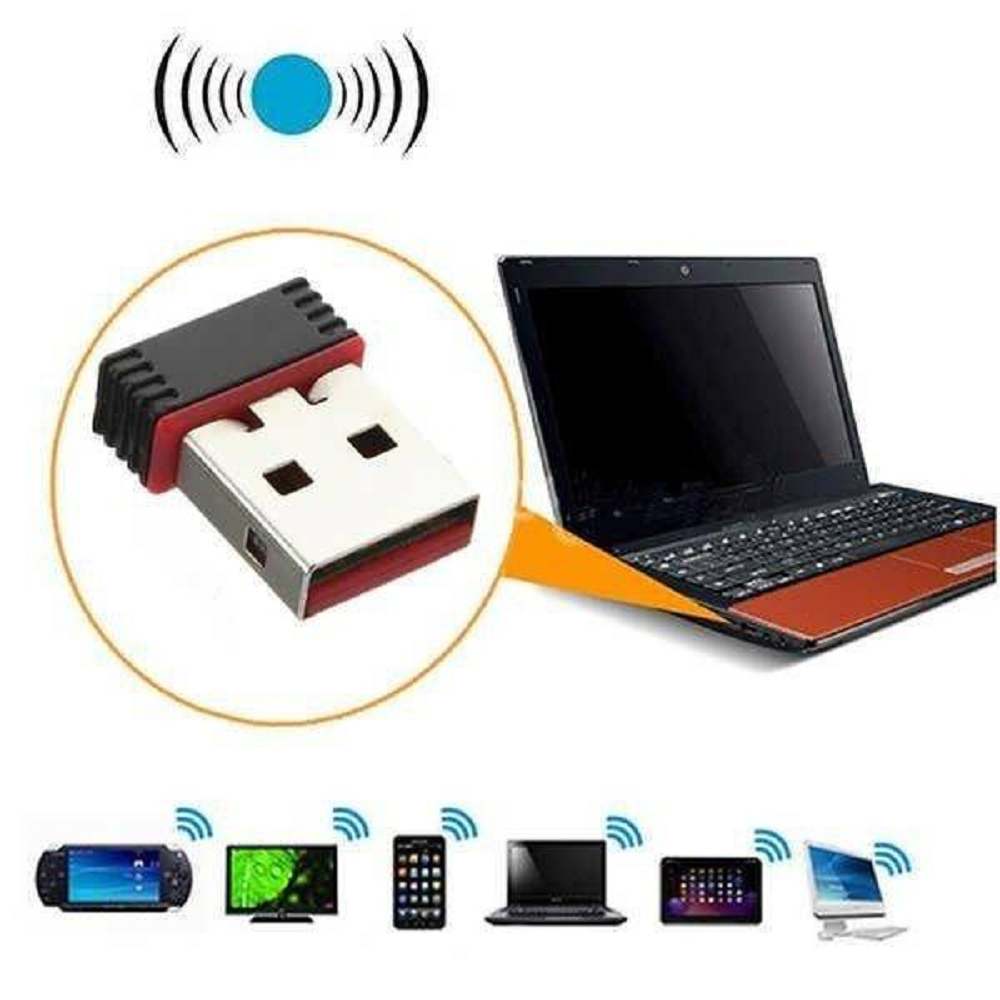 Usb Thu Sóng Wifi 802.11n 150Mbps Thẻ Mạng - dc2439 | BigBuy360 - bigbuy360.vn