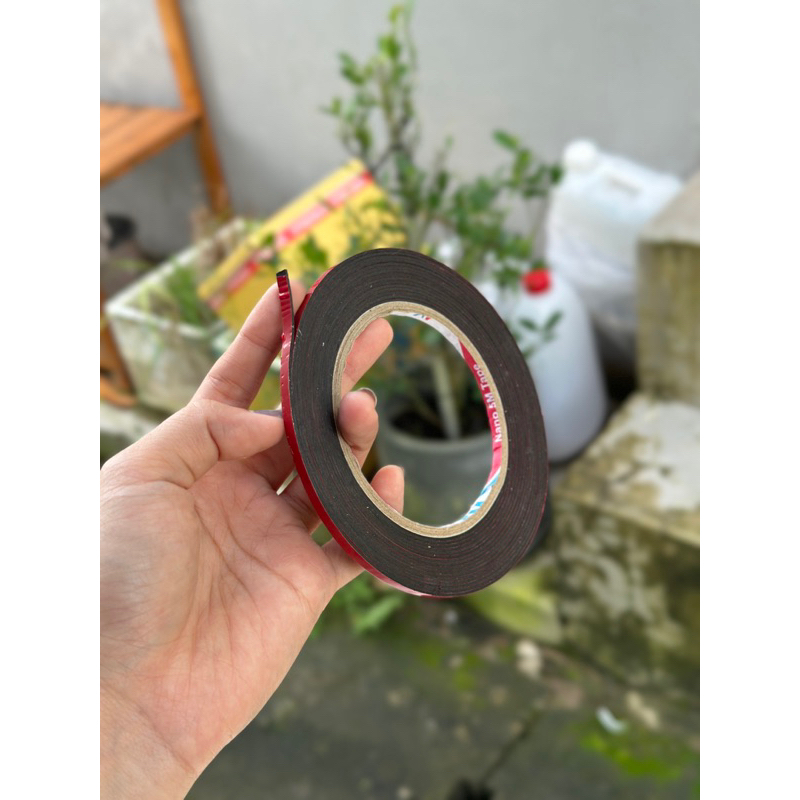 KEO 2 mặt dán viền biển số gò