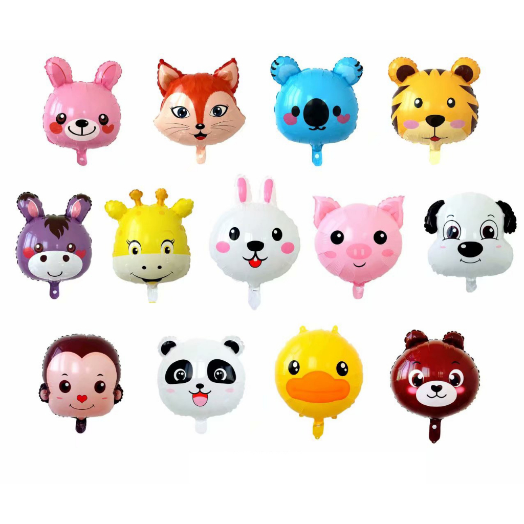 Bóng Bay Hình Con Vật Kèm Que