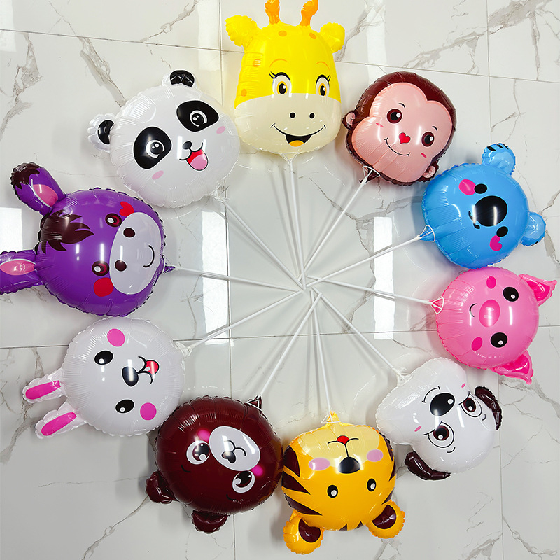 Bóng Bay Hình Con Vật Kèm Que