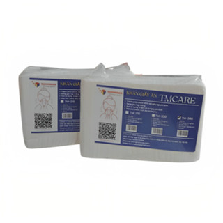 Giấy ăn rút, khăn giấy ăn dạng rút TM-Care túi 1kg mã TMGA-RL380 (200 x 200mm)