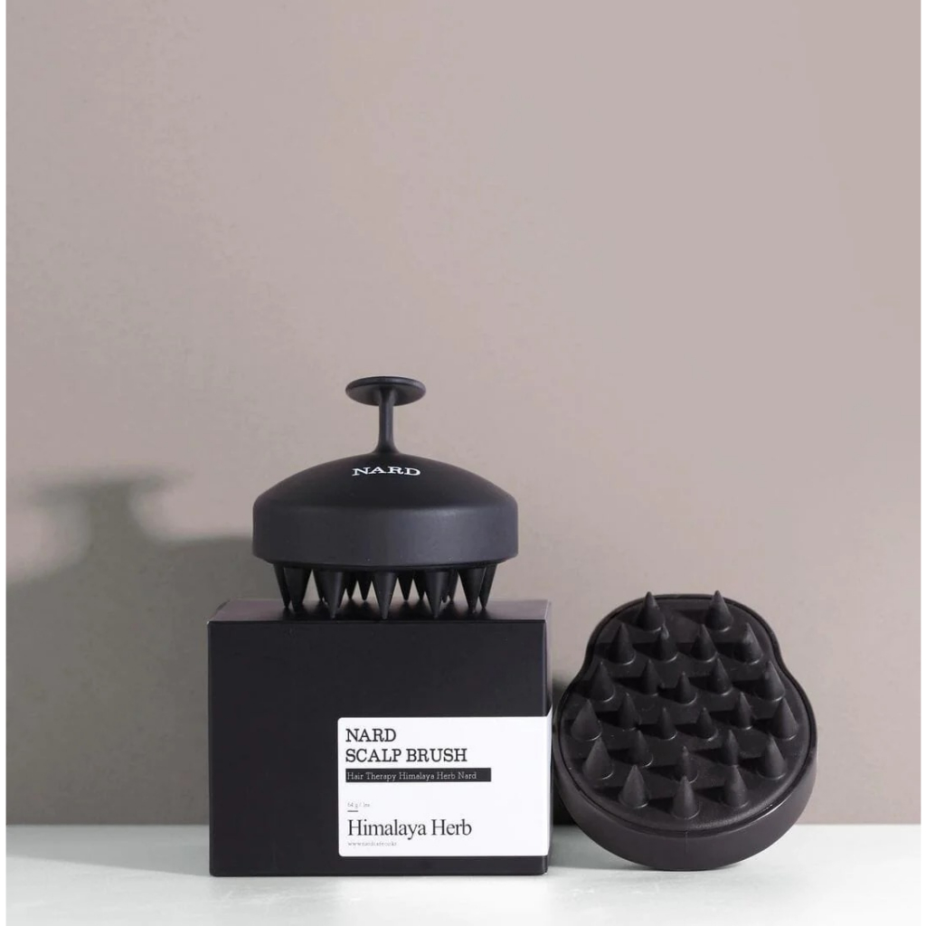 Lược Gội Đầu gãi gàu làm sạch chân tóc Nard Hair Scalp Brush