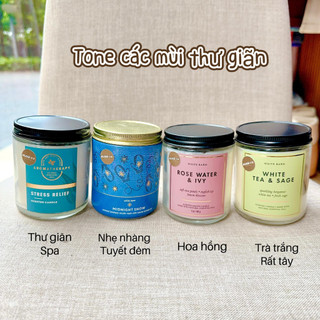 [Tổng hợp] Các loại nến thơm 1 bấc - ALISA