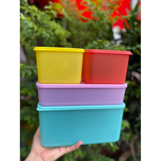 Set 4 Hộp trữ khô và mát -Tupperware