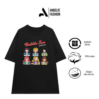 ÁO THUN ANGELIC FASHION - BUBBLE TEA PRINCESS SIÊU ĐẸP