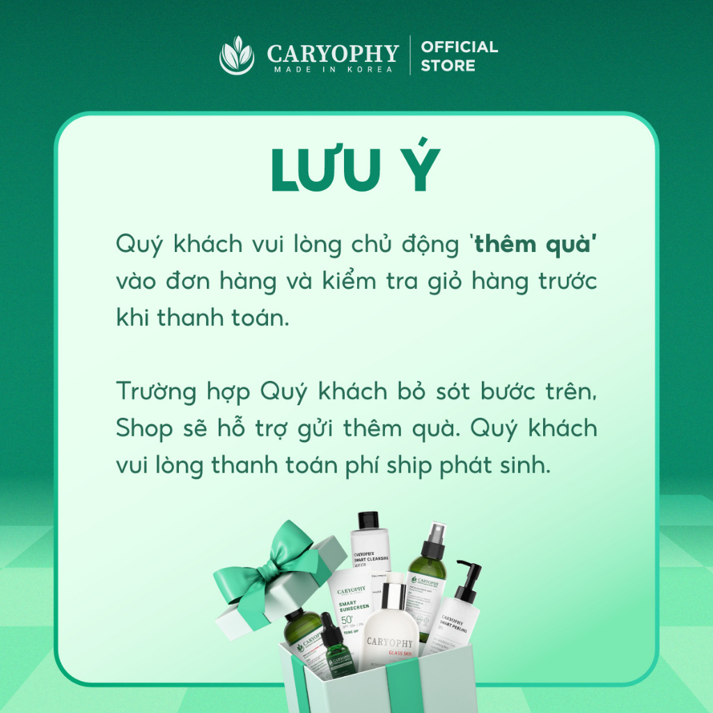 Combo 2 bước cấp ẩm & phục hồi chuyên sâu Caryophy Skin Repair (Serum và Kem dưỡng)