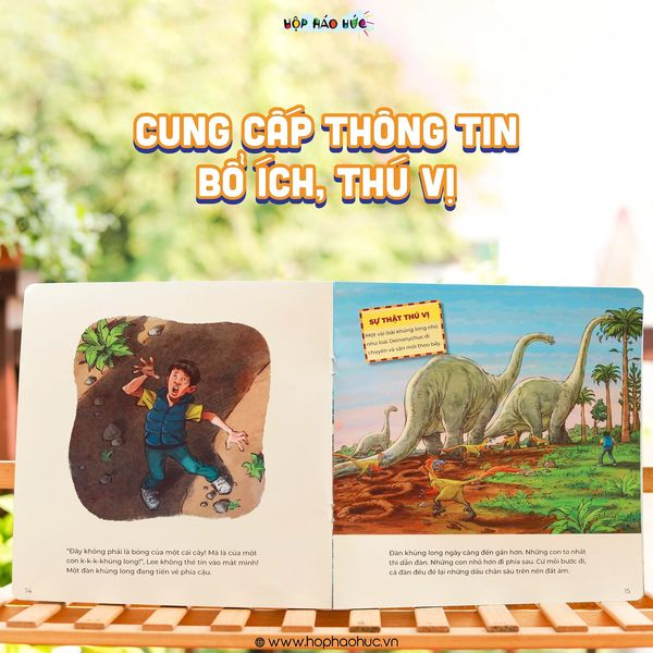 Hộp háo hức Nuôi Dưỡng Em Bé Giàu Tình Cảm cho trẻ 6 - 10 tuổi gồm 3 sách và đồ chơi giáo dục Cam Quýt Mít Dừa