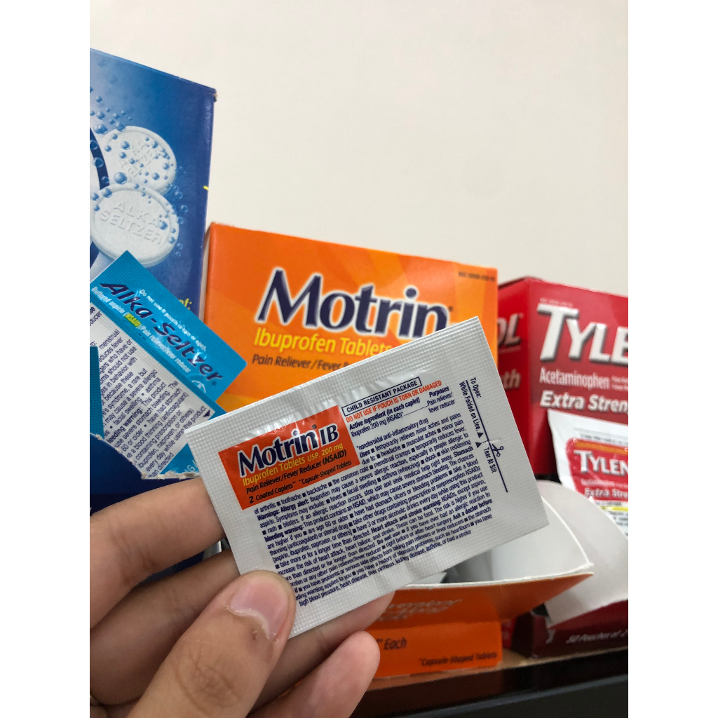 Viên uống Motrin của Mỹ vĩ 2 viên