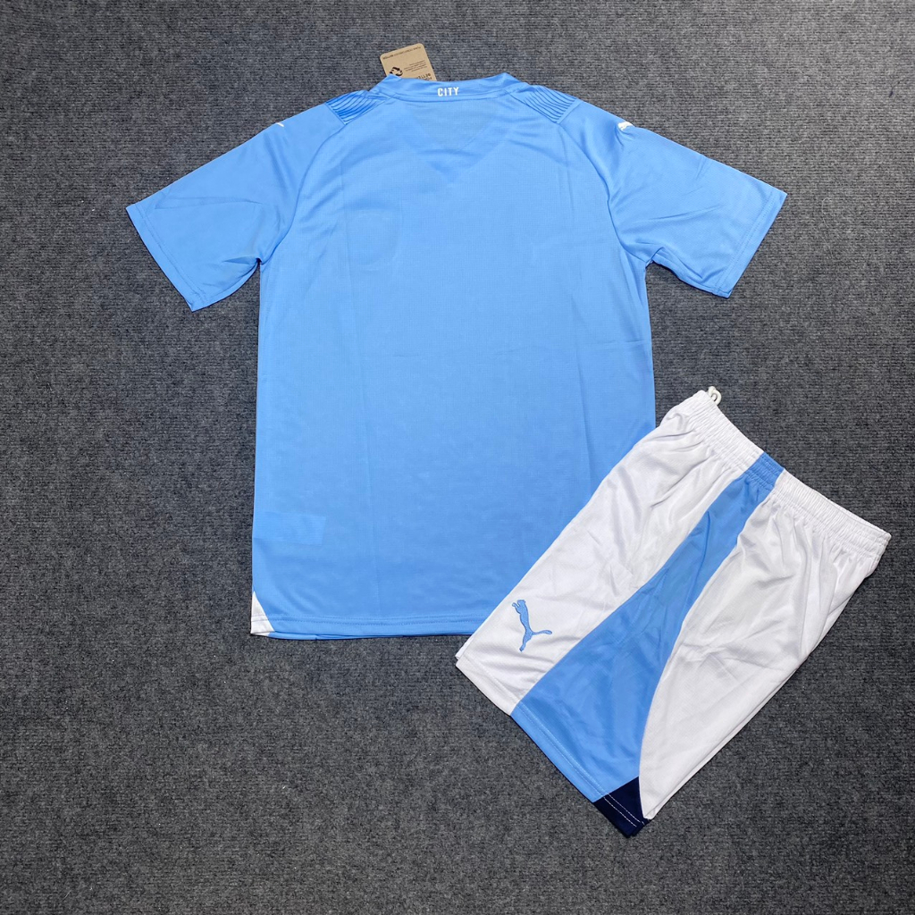 Mẫu Sân Nhà Quần Áo Bóng Đá CLB Manchester City 2023-2024  - Chuẩn Mẫu Thi Đấu 99%- Vải Thái