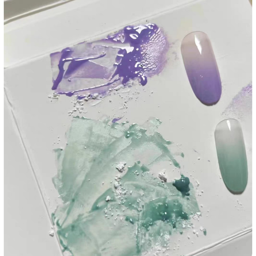 Bột mix gel, hũ 10g, 20g, 30g. ombre, vẽ nổi , tạo charm hoạt hình cute