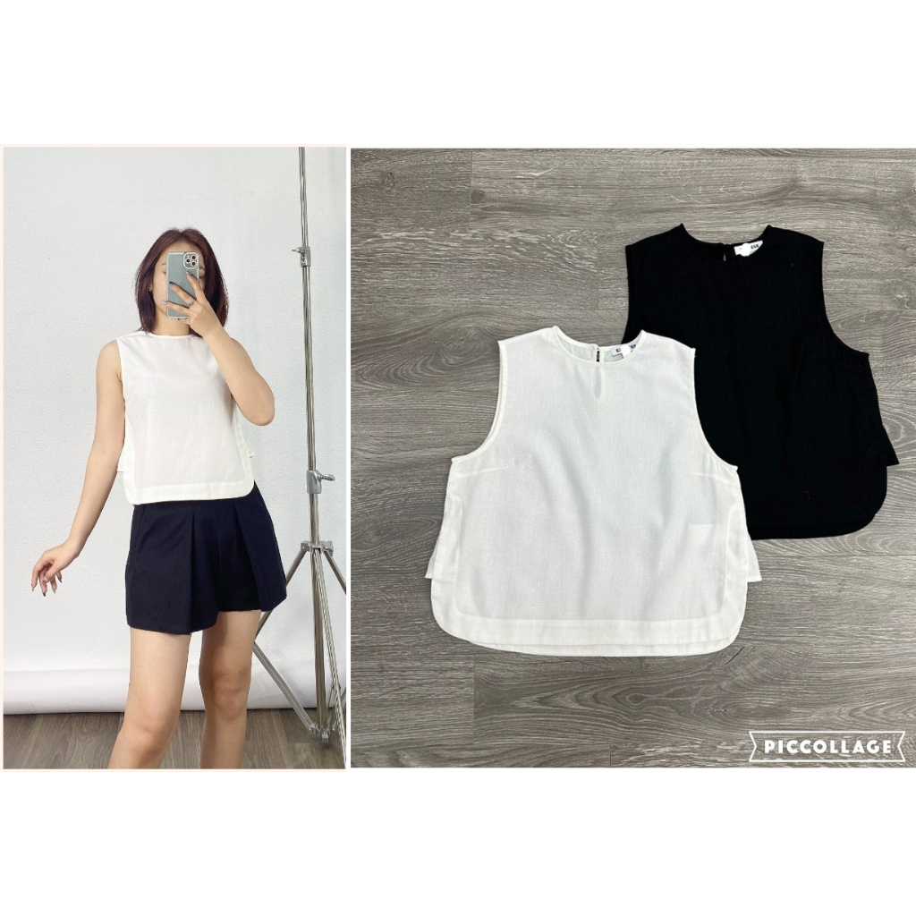 Áo EP linen Vạt Bầu KAMI