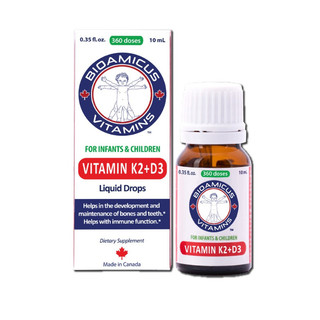 [TẶNG QUÀ] BioAmicus Vitamin D3K2MK7 10ml