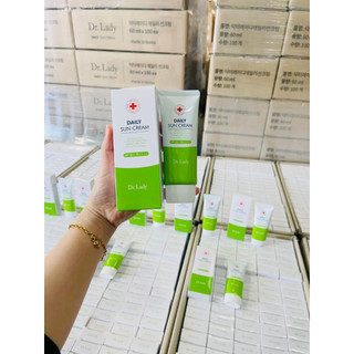  Combo 10 tuýt kem chống nắng daily suncream  Dr lady  nâng tone kiềm dầu  date 2026  tuýt 60ml  Giá sỉ  