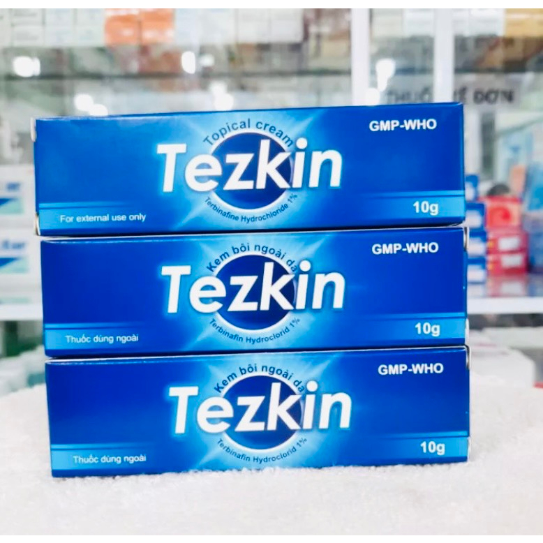 KEM BÔI NGOÀI DA TEZKIN.