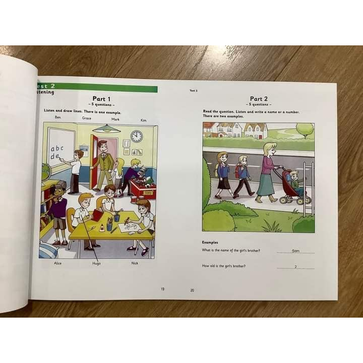 Cambridge Starter 1234