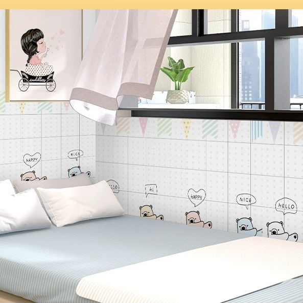 [Nhiều Mẫu] DECAL 1M dán bếp tráng nhôm cách nhiệt khổ 60CM Mẫu Hoạ Tiết Mèo Động Vật Dễ Thương