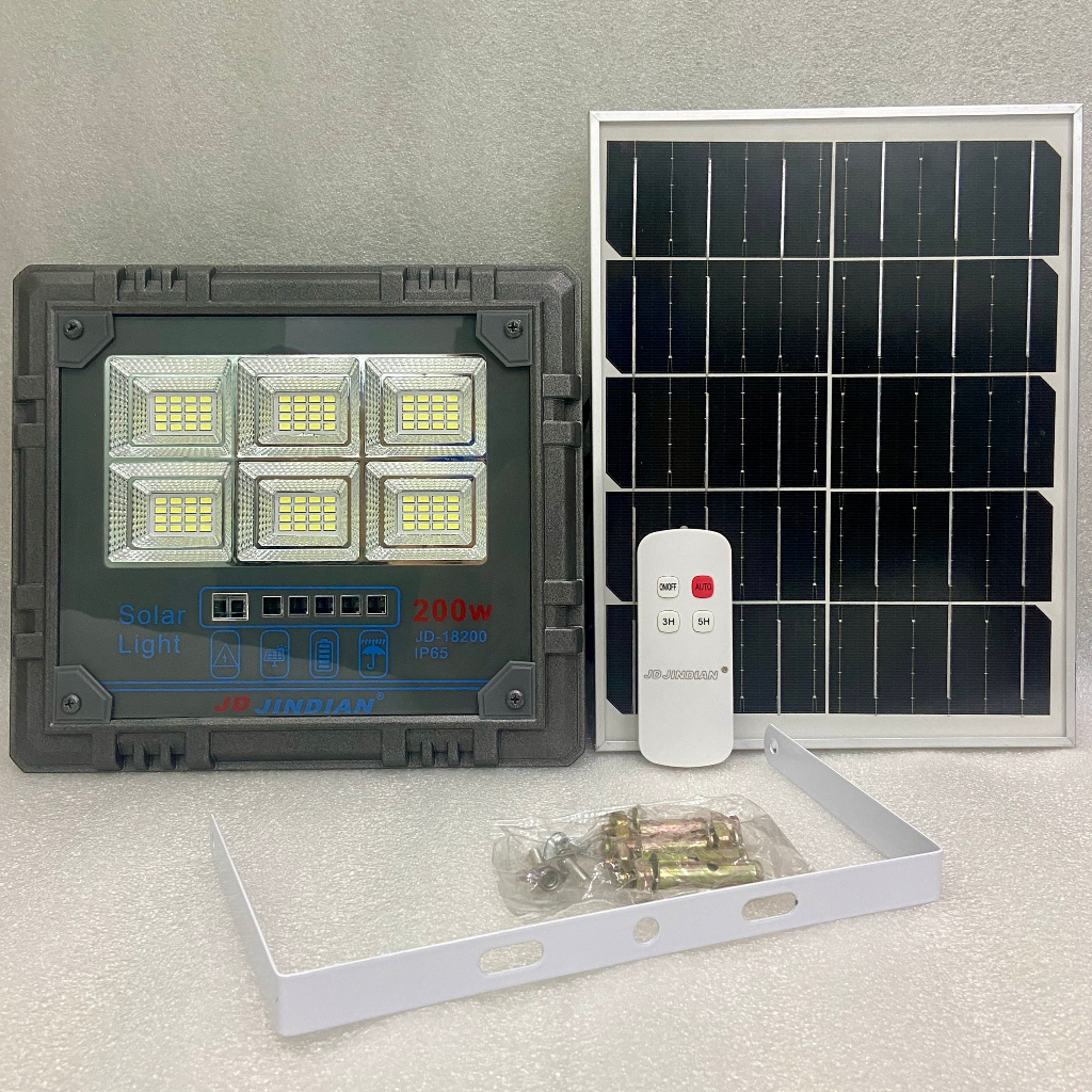 JINDIAN - Đèn Năng Lượng Mặt Trời JD - 18200 ,18300,18500