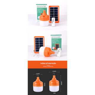 Đèn BULB 50W Năng Lượng Mặt Trời