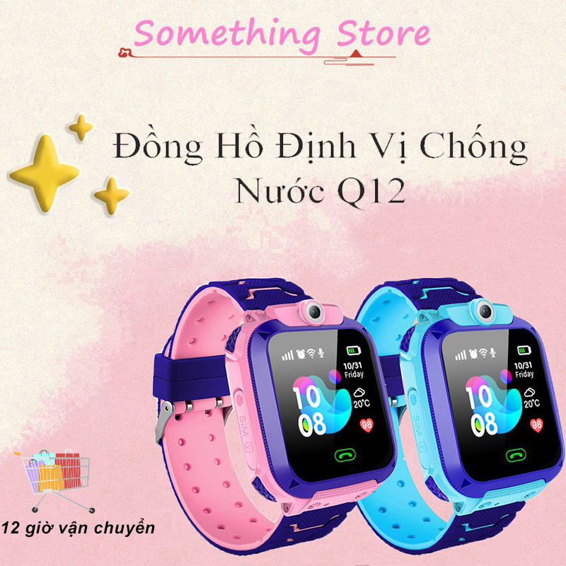 Đồng hồ thông minh trẻ em lắp sim nghe gọi định vị A28(Q12) hỗ trợ tiếng việt