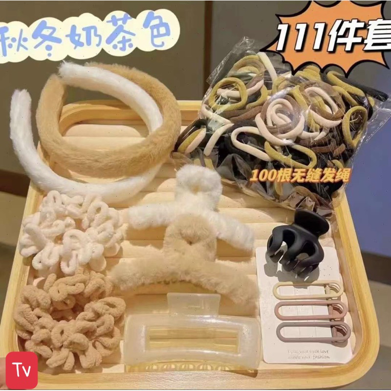 Càng Cua, Dây Chun Buộc Tóc Nhiều Mẫu