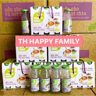 Green Bird Nước yến sào hạt chia - NutriNest chai 185ml