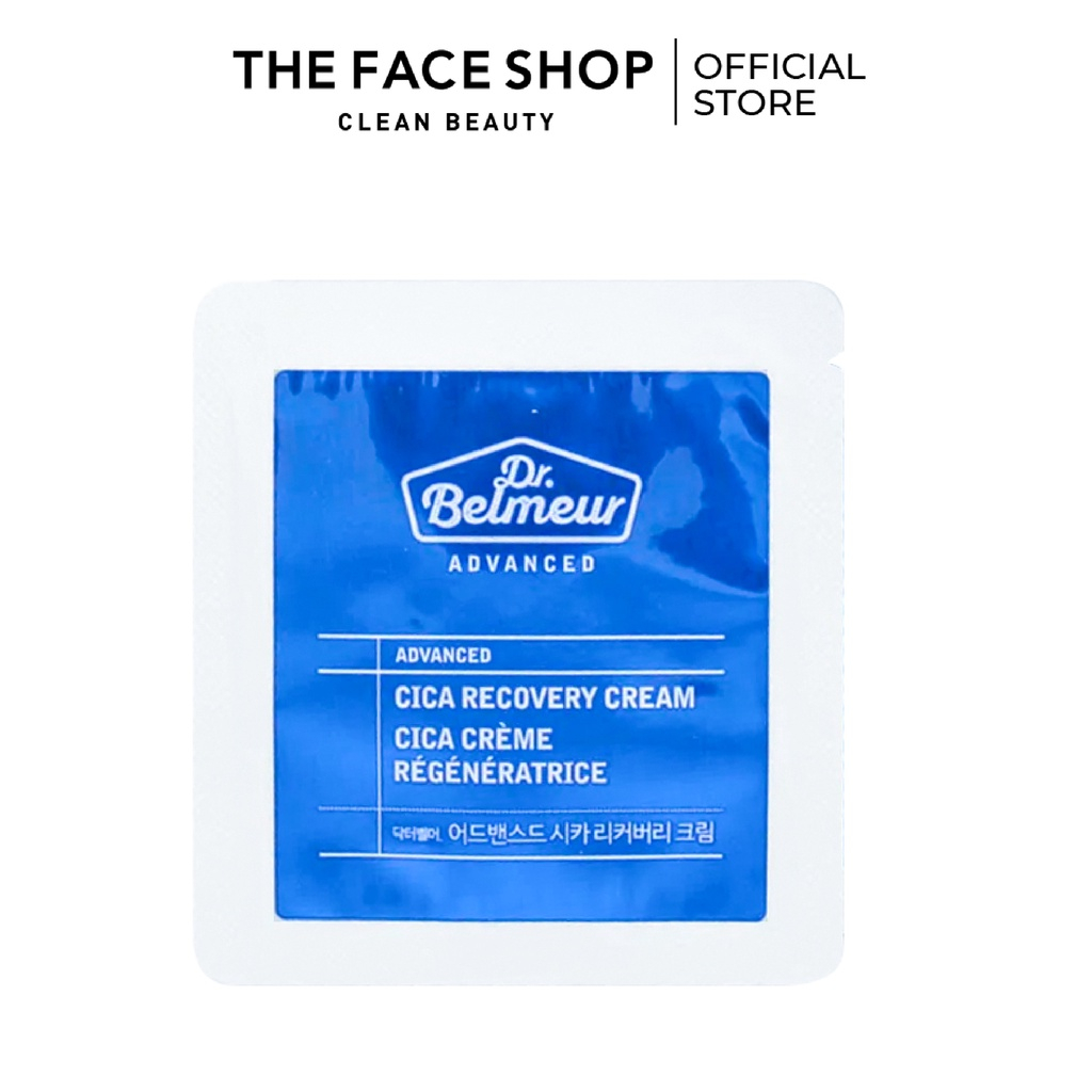 (Gwp) Kem Dưỡng Phục Hồi Da THE FACE SHOP Dr.Belmeur Advanced Cica Recovery Cream 1.2Ml