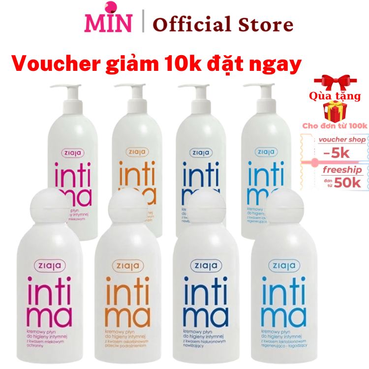 Dung Dịch Vệ Sinh Phụ Nữ Intima Ziaja 500Ml Chính Hãng - Ddvs Intima Chăm Sóc Bảo Vệ Cô Bé Luôn Sạch Và Thơm