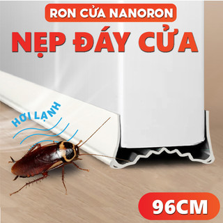 Thanh chắn cửa chống ồn, chống thoát hơi gió điều hòa NANORON Nẹp xốp ZICZAC thế hệ mới chặn gió khe cửa