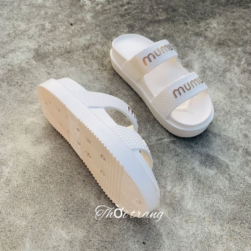 Dép Quai Ngang Nữ Lainiki Cao Cấp Đúc Nguyên Khối Siêu Nhẹ 2960