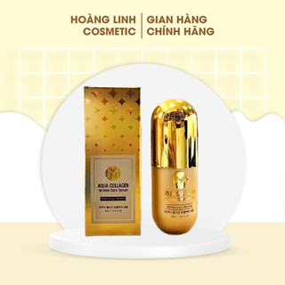 Serum trắng da Collagen, JM Aqua Collagen Hoa Kỳ mờ thâm nám mịn da 40g