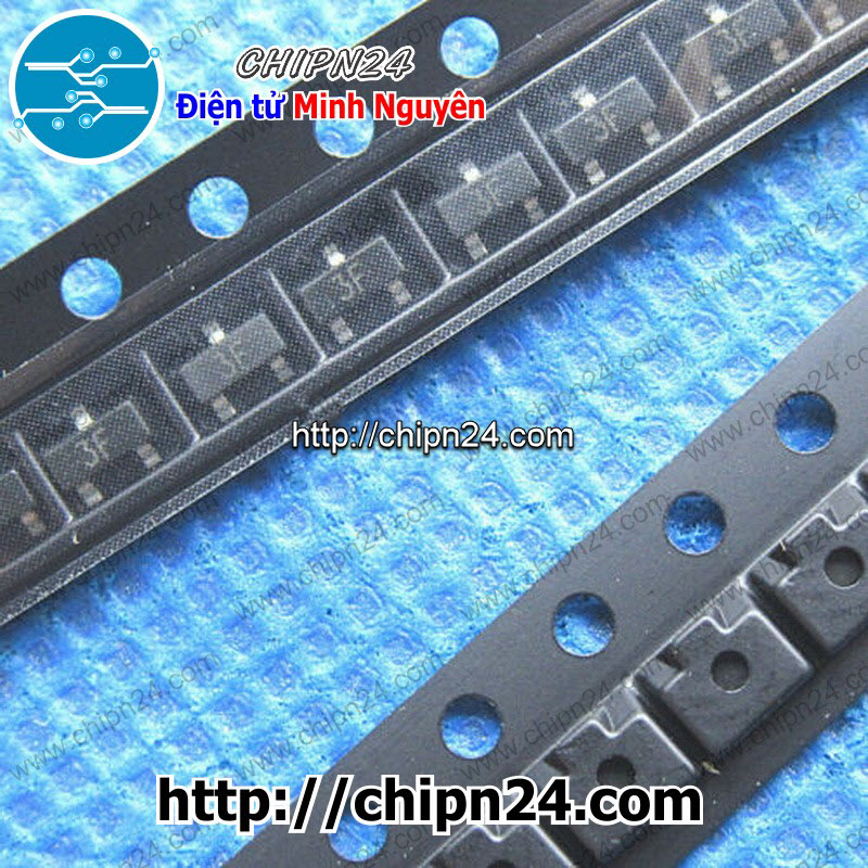 Transistor Dán BC857  SOT-23 PNP 0.1A 45V