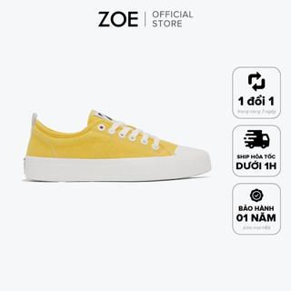 Giày sneaker linen unisex zoe yellow/màu vàng lt003