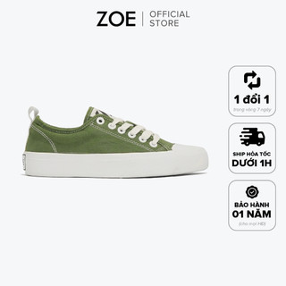 Giày sneaker linen unisex zoe green/màu xanh rêu lt004