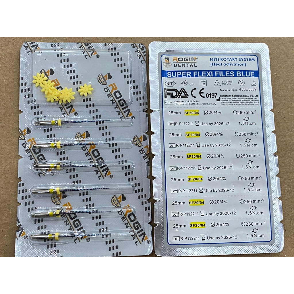 File dẻo Rogin vỉ 6 cây