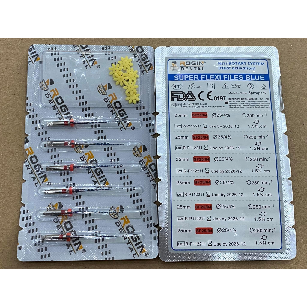 File dẻo Rogin vỉ 6 cây