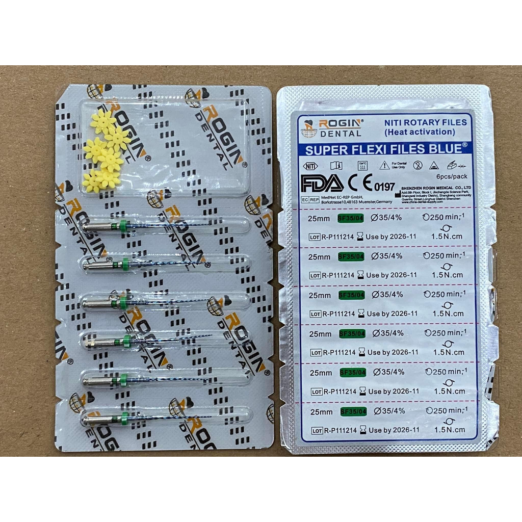 File dẻo Rogin vỉ 6 cây