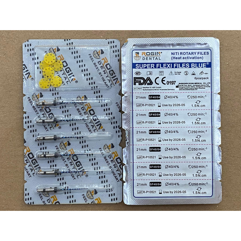 File dẻo Rogin vỉ 6 cây