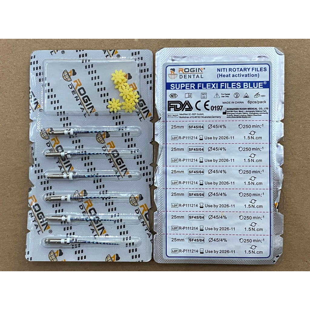 File dẻo Rogin vỉ 6 cây