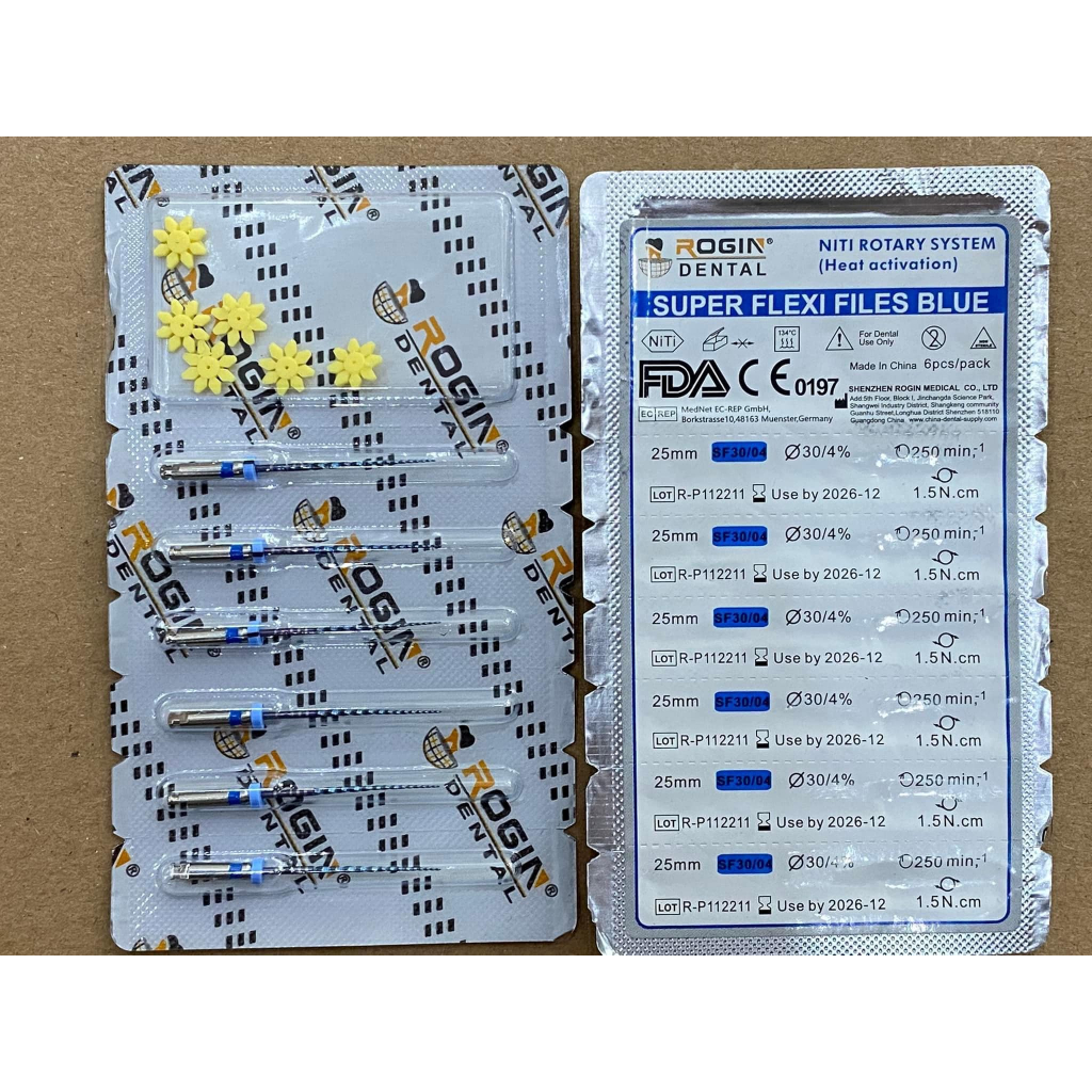 File dẻo Rogin vỉ 6 cây
