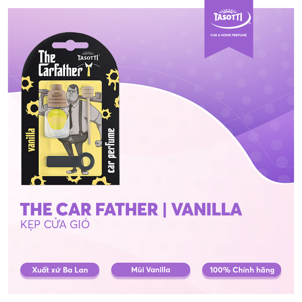 Nước hoa khử mùi xe hơi TASOTTI THE CARFATHER nhiều mùi hương nhập khẩu cao cấp từ Ba Lan 7ml | BigBuy360 - bigbuy360.vn