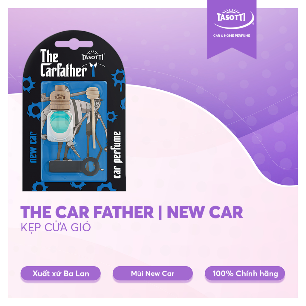 Nước hoa khử mùi xe hơi TASOTTI THE CARFATHER nhiều mùi hương nhập khẩu cao cấp từ Ba Lan 7ml | BigBuy360 - bigbuy360.vn