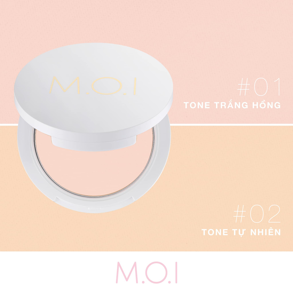 Phấn phủ M.O.I Baby Skin Powder 10g