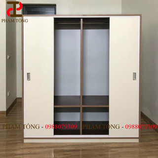 Tủ quần áo 4 cánh cửa lùa - Hàng cao cấp - Miễn phí giao hàng