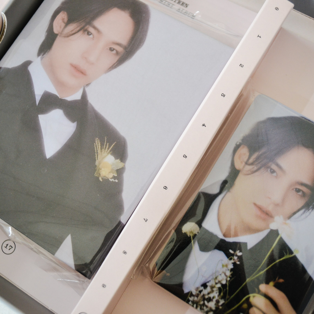 Tách lẻ PHOTOCARD Booklet Mingyu FML Carat Ver album thứ 10 SEVENTEEN