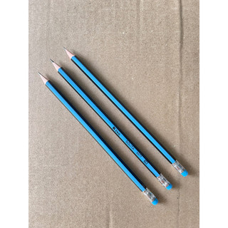Bút chì gỗ đen 2B King Combo 03 cây