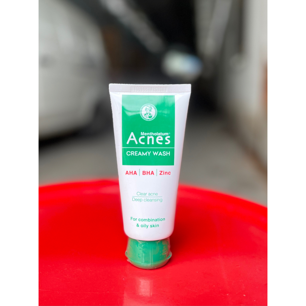 Kem/Sữa rửa mặt ngăn ngừa mụn Acnes - Làm sạch sâu, sạch nhờn hiệu quả tuýp 100g