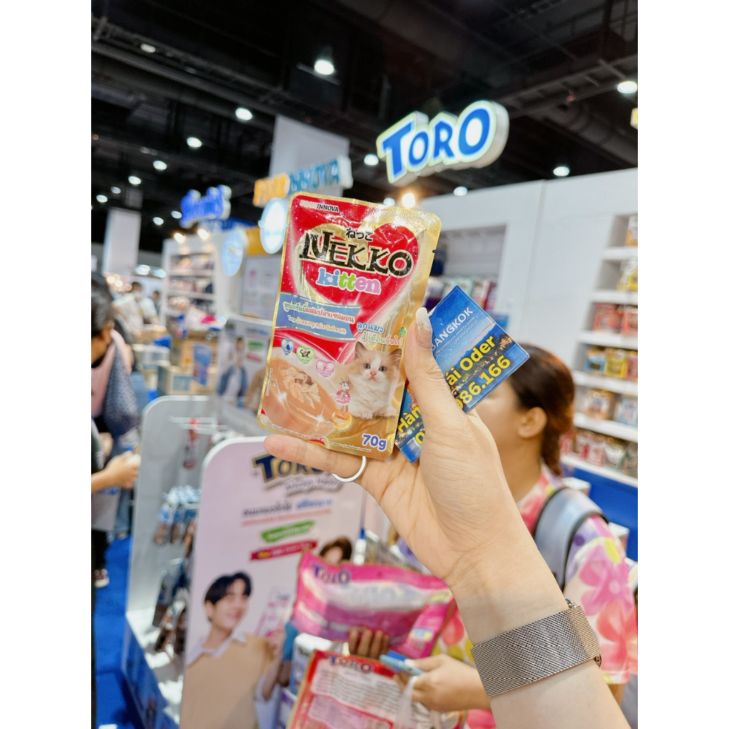 Sỉ 1 thùng Pate Mèo Nekko Nội Địa  Thái Lan  có mix vị