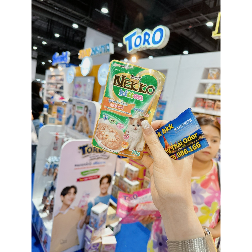 Sỉ 1 thùng Pate Mèo Nekko Nội Địa  Thái Lan  có mix vị