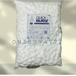 Bông gòn viên Quick Nurse gói 500gram