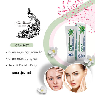 kem giảm mụn NC Nga gel lô hội giảm mụn ẩn đầu đen trứng cá se khít lỗ chân lông cam kết hiệu quả